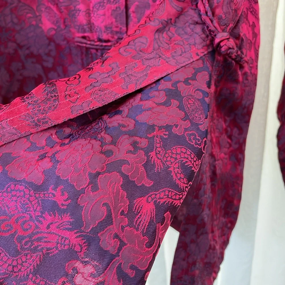 100% Silk Vintage Chinese Tunic - Picture 8 of 8